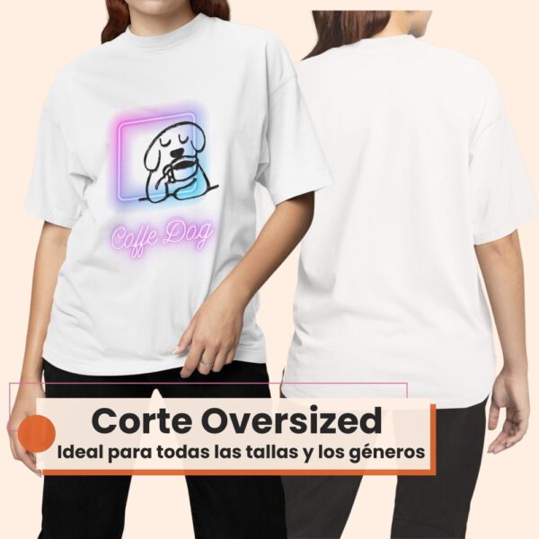 Coffee-Dog-Playera mujer-y-hombre-oversized