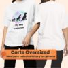 Dog-evolution-playera-oversized-mujer