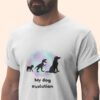 Dog evolution-playera-para-hombre