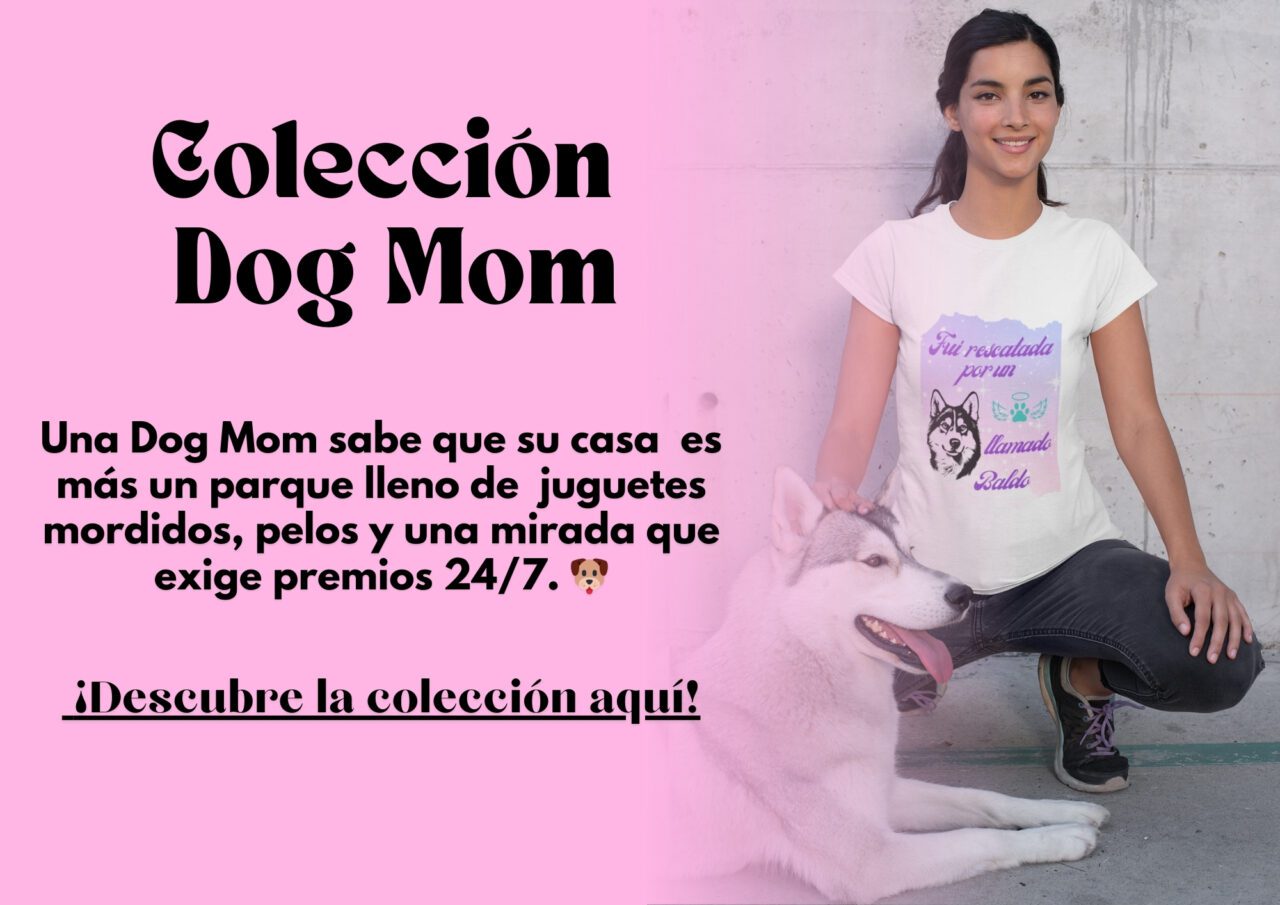 Mi mascota-dog mom-rosa