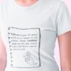 Pet lover-playera-para mujer-con-perro-acercamiento-a -estampado