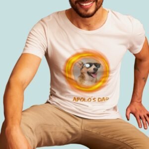 Playera-Dog-dad-hombre-fuego