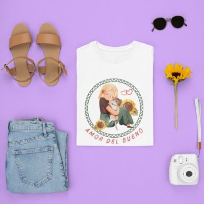 Playera-mujer-I'm pet lover-idea-de-outfit