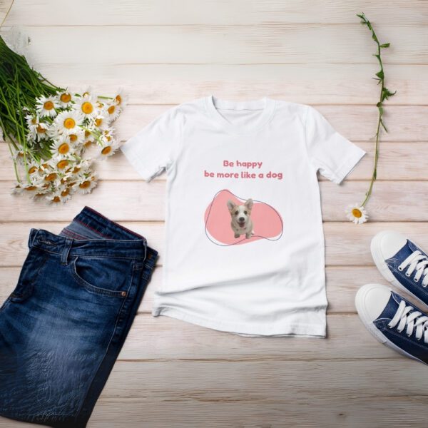 Playera be more like a dog-outfit