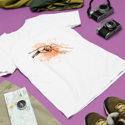 Playera-conexión inquebrantable-Outift-hombre-viajes