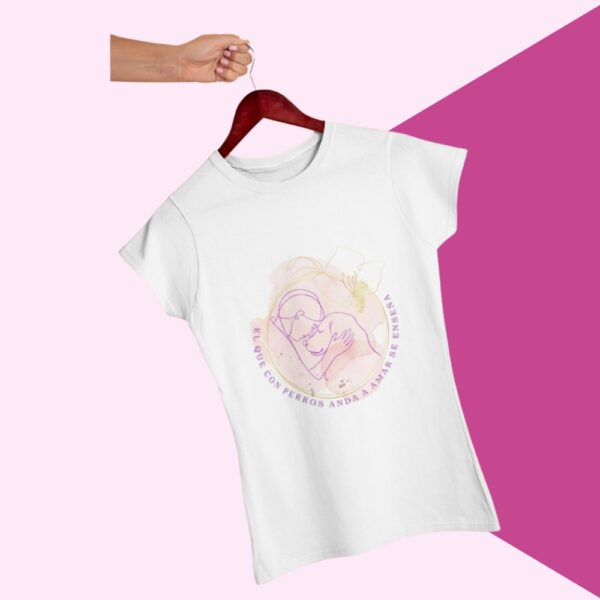 Playera-mujer -con-perros-anda