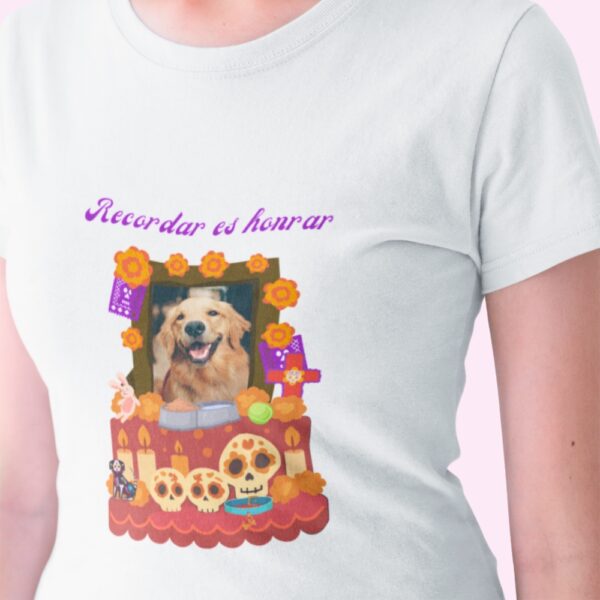 Recordar es honrar-playera estampado