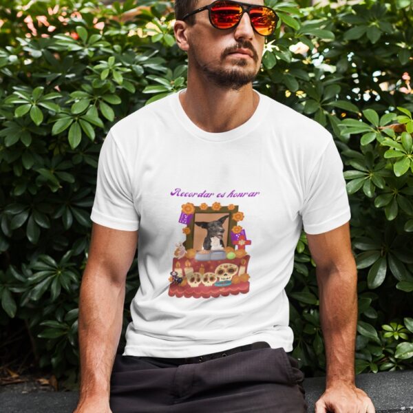 Recordar es honrar-playera para hombre