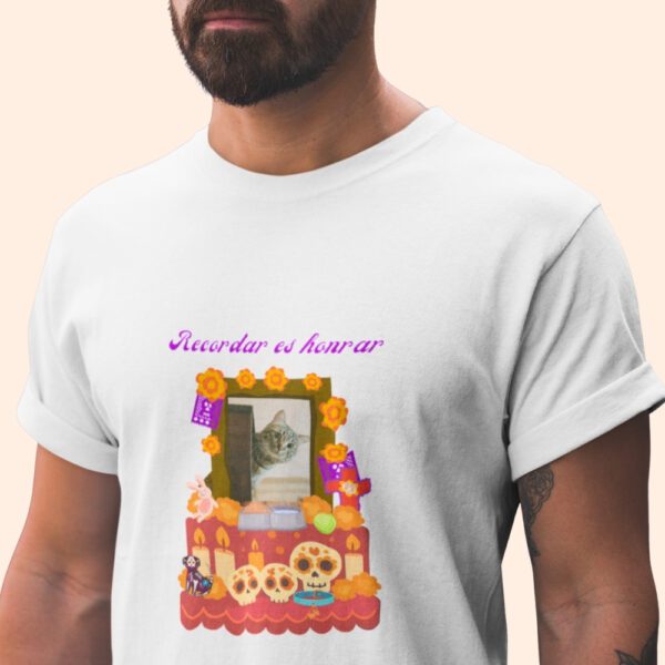Recordar es honrar-playera personalizable estampado